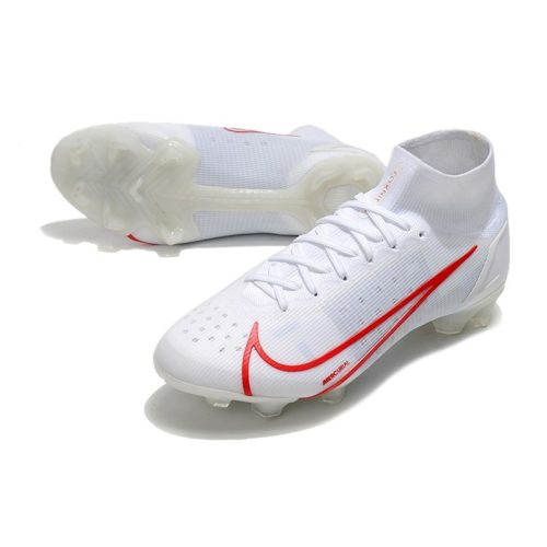 Nike Mercurial Superfly 8 Elite FG Blanco Rojo_5.jpg